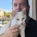 WanderBeard and Cat in San Juan La Laguna