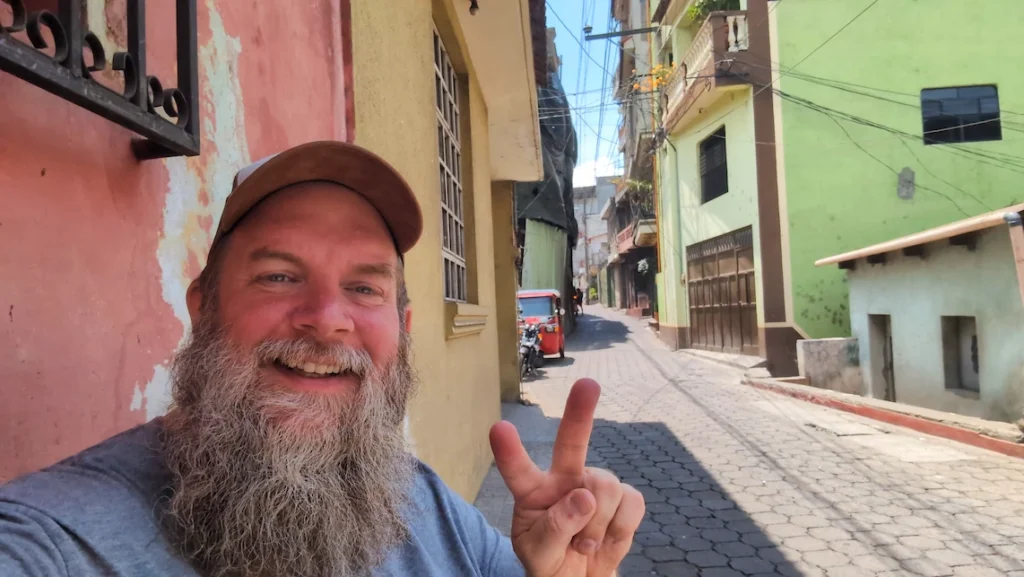 WanderBeard In Santiago Atitlan On Street WanderBeard