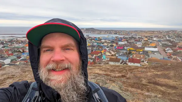 WanderBeard At St. Pierre Lookoff in St. Pierre & Miquelon