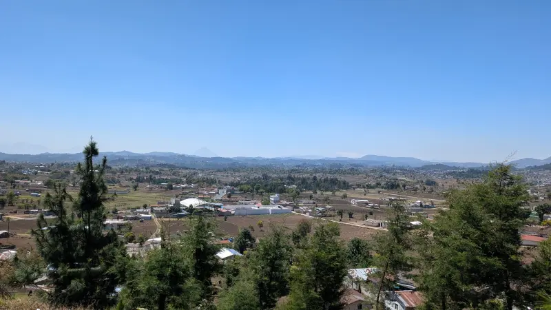 Quetzaltenango/Xela – My Final Stop In The Western Highlands Another View Of Pologua Guatemala From Bus To Xela Quetzaltenango WanderBeard