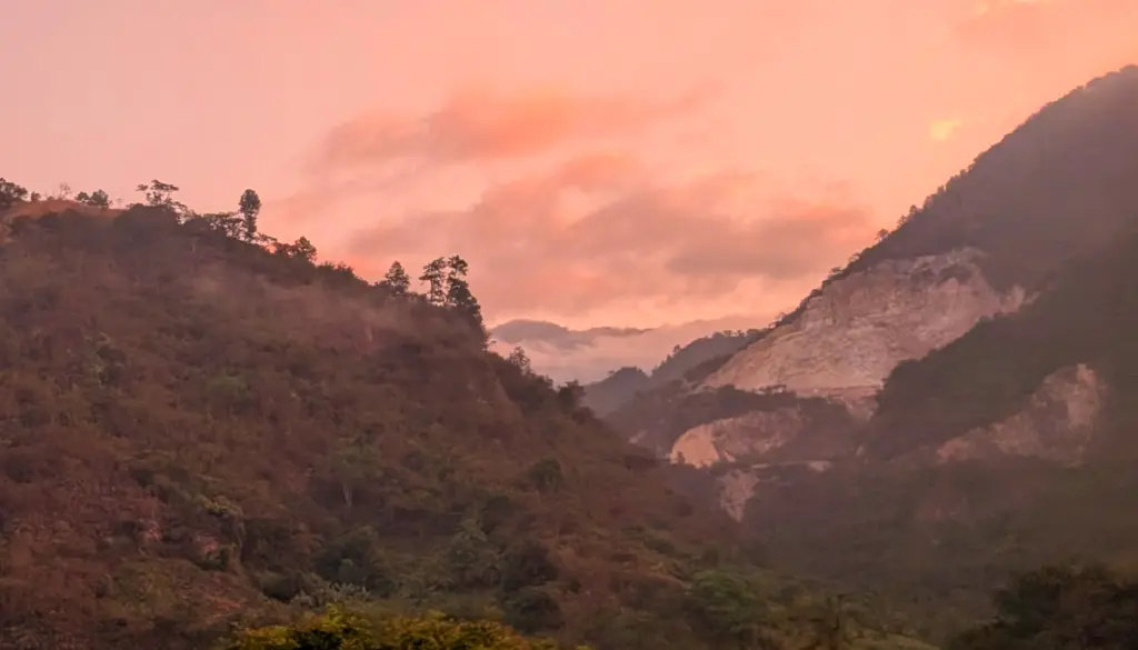 Western Highlands Of Guatemala - Venturing West To The Seldom Visited Part Of The Country - Part 1 Before Sunrise Traveling From Coban To Huehuetenango Guatemala