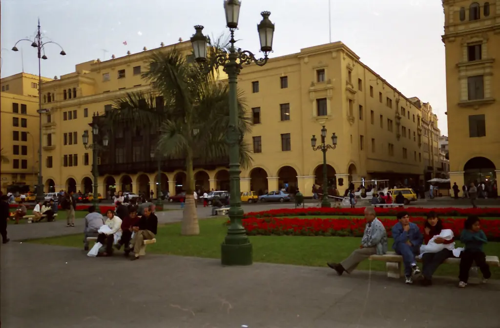 Plaza De Armas Lima Peru 1998 WanderBeard