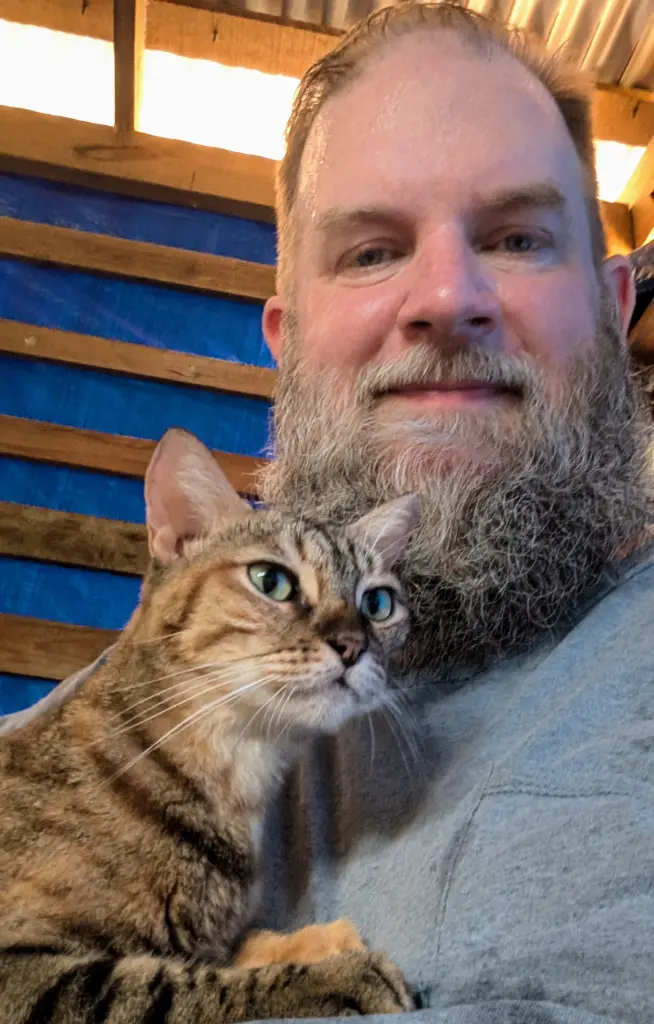 My Thoughts on Dogs and Cats and the Terrible Way Many Tourists Often Treat Them. Rescue Cat At Jasper's Animal Shelter In Utila, Honduras