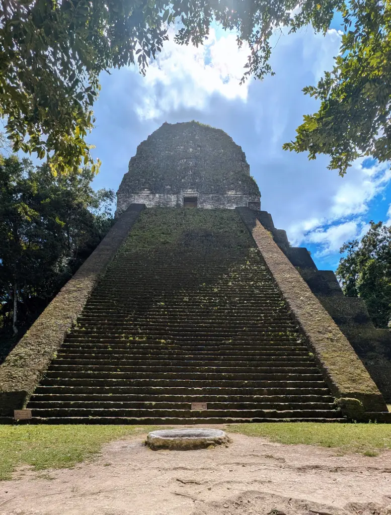 Temple V At Tikal National Park Guatemala WanderBeard
