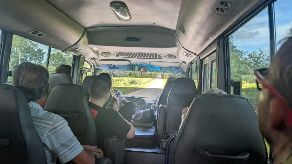 Traveling To Tikal On Mini Bus From Flores Guatemala WanderBeard