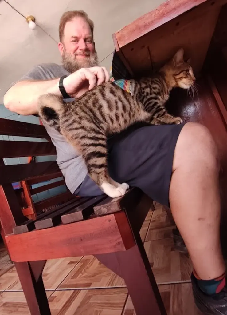 Floating Down The Rio Dulce For A Week, Discovering Guatemala’s Hidden Gem! WanderBeard and Cat at Antojitos Gaby in Livingsont Rio Dulce, Guatemala