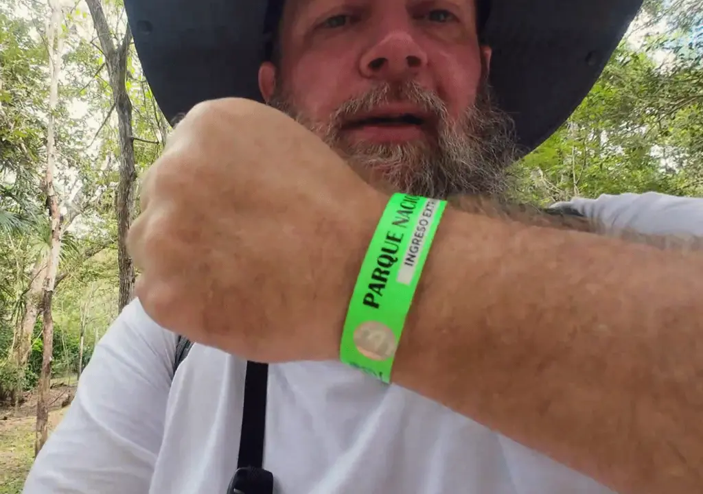 Wristband For Entry To Tikal Guatemala WanderBeard