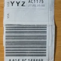 Luggage Tag Sydney, Nova Scotia to Boston, Massachusetts, USA Luggage Tag Sydney, Nova Scotia to Boston, Massachusetts, USA