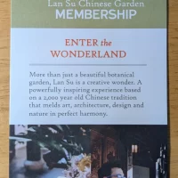 Brochure Lan Su Chinese Garden Portland Oregon USA Brochure Lan Su Chinese Garden Portland Oregon USA