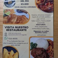 Lunch Specials From Dinastía Coffe & Bar, San Jose, Costa Rica Lunch Specials From Dinastía Coffe & Bar, San Jose, Costa Rica