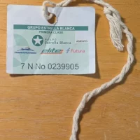 Baggage Tag For Estrella Blanca Bus Trip Baggage Tag For Estrella Blanca Bus Trip
