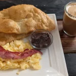 Belizean Breakfast Combo From OMG Cafe In Belize City, Belize Belizean Breakfast Combo From OMG Cafe In Belize City, Belize