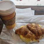 Breakfast Sandwich And Coffee From Fresh Brew Coffee, San Francisco, CA, Dated May 25, 2024 Breakfast Sandwich And Coffee From Fresh Brew Coffee, San Francisco, CA, Dated May 25, 2024