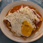 Chilaquiles From El Chef Derich In Campeche, Mexico Chilaquiles From El Chef Derich In Campeche, Mexico