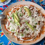 Chilaquiles From El Tacoqueto In Tulum, Quintana Roo, Mexico Chilaquiles From El Tacoqueto In Tulum, Quintana Roo, Mexico