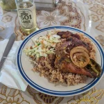 Curry Chicken From Nerie’s Restaurant In Belize City, Belize Curry Chicken From Nerie’s Restaurant In Belize City, Belize