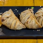 Deep Fried Gyoza From Hanto Restaurant In La Paz, BCS, Mexico Deep Fried Gyoza From Hanto Restaurant In La Paz, BCS, Mexico