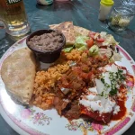 Mixed Sampler Plate From Las Cazuelas Restaurant In Guerrero Negro, Mexico, Dated August 10, 2024. Mixed Sampler Plate From Las Cazuelas Restaurant In Guerrero Negro, Mexico, Dated August 10, 2024.
