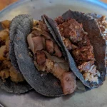 Mixed Tacos From Guisados In Cozumel, Quintana Roo, Mexico Mixed Tacos From Guisados In Cozumel, Quintana Roo, Mexico