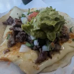 One Quesadilla With Carne Asada, Tacos El Gordo, Tijuana, Mexico, Dated August 1, 2024 One Quesadilla With Carne Asada, Tacos El Gordo, Tijuana, Mexico, Dated August 1, 2024
