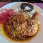 Pollo A La Yucateca From Restaurante Coole Chepa Chi In Uxmal, Yucatan, Mexico.jpg Pollo A La Yucateca From Restaurante Coole Chepa Chi In Uxmal, Yucatan, Mexico.jpg