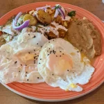 Ranchero Eggs Breakfast From Cafelix In Todos Santos, BCS, Mexico, Dated Aug 25, 2024 Ranchero Eggs Breakfast From Cafelix In Todos Santos, BCS, Mexico, Dated Aug 25, 2024