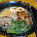 Tonkotsu Ramen From Hanto Restaurant In La Paz, BCS, Mexico Tonkotsu Ramen From Hanto Restaurant In La Paz, BCS, Mexico