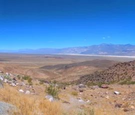 View From Trona Wildrose Road Heading To Death Valley, CA View From Trona Wildrose Road Heading To Death Valley, CA